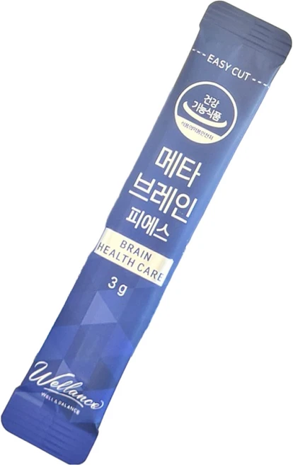 웰런스 메타 브레인 피에스 PS 포스파티딜세린 분말 영양제, 3g, 30개 - 쿠팡