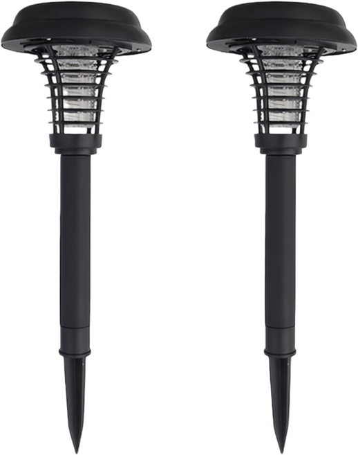 Selara 태양광 모기퇴치기 정원등 LED 방수 야외 캠핑모기퇴치등, 1+1