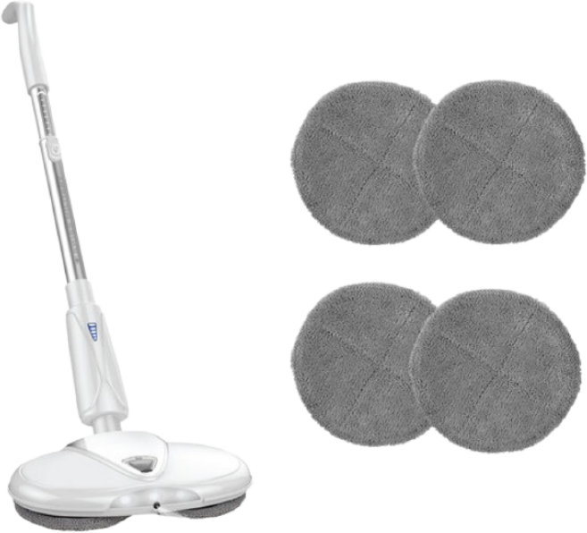 스위스밀리터리 아쿠아 스핀 무선 물걸레 청소기, 화이트, SMA-AP22