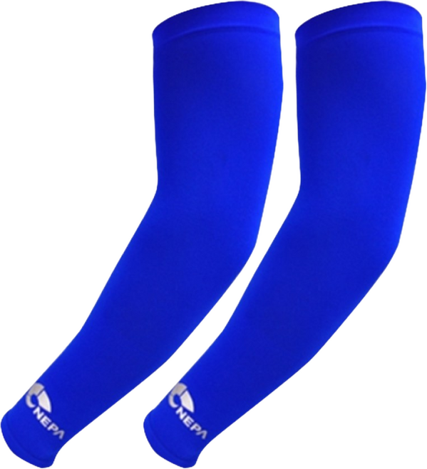 네파 무봉재 쿨토시 암슬리브 1+1, 블루, 2개