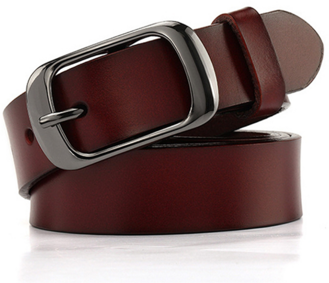 레디박스 여성용 심플 기본 가죽 벨트