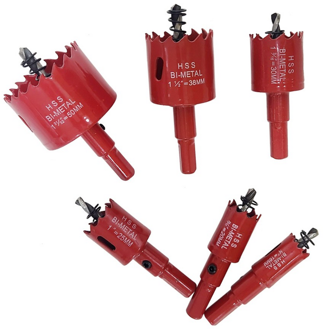 베어툴 홀커터 바이메탈 홀쏘 [16-50mm] 6PC