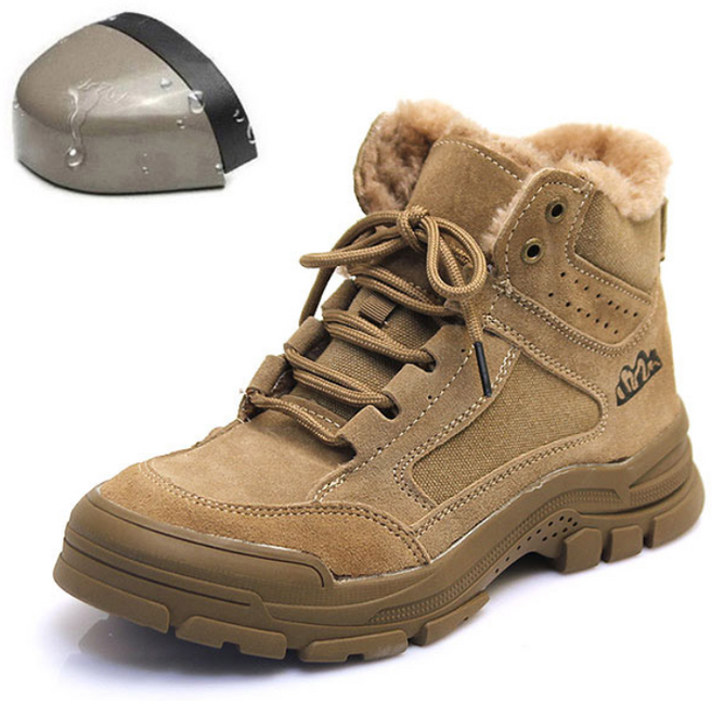 모피어스 남성 소가죽 털안감 캐주얼화 안전화 작업화 워커 방한화 BKSF3115