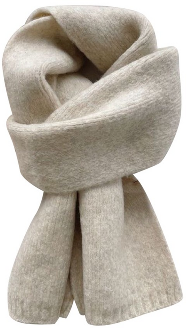 구쯔야 니트 목도리 남녀공용 쁘띠 울 겨울 털 무지 머플러 커플 선물 크리스마스 4컬러