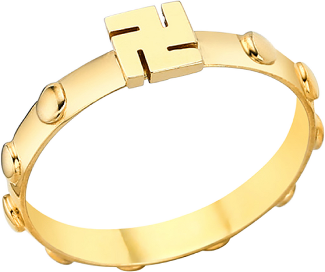 골드캣 14k 18k 만자 불교 반지 R1601 각인서비스