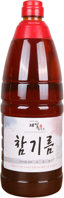 제일방앗간 맑은 참기름 1.5L, 5개