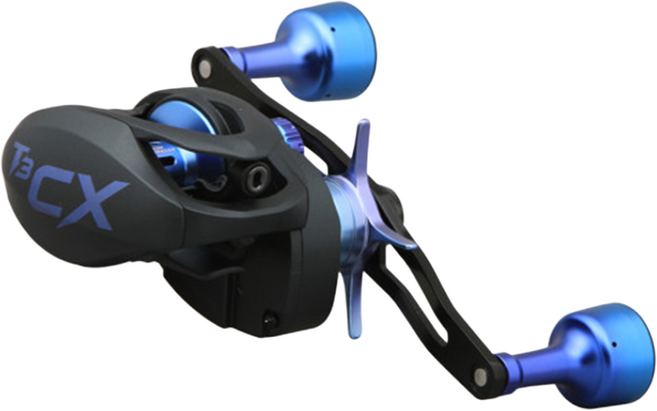 크레만 베이트릴 더블핸들 선상 쭈꾸미 광어 참돔 문어 릴 T3 CX DH 티쓰리씨엑스, 블루, 5.6:1, 우핸들
