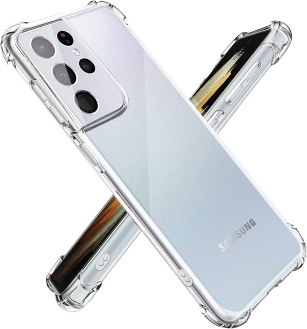 호구다 방탄 범퍼 투명 젤리 휴대폰 케이스 1+1