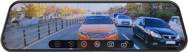 유라이브 왓쳐 룸미러 블랙박스 2채널 QHD 64GB 화물차 백미러 후방카메라 무료방문설치, 출장장착, 64G