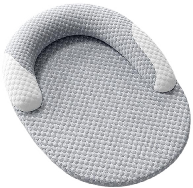 휴니본 여름용 반려동물 꿀꿈 아이스 쿨방석, 1개, 그레이