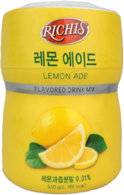 리치스 레몬 에이드, 550g, 1개입, 1개