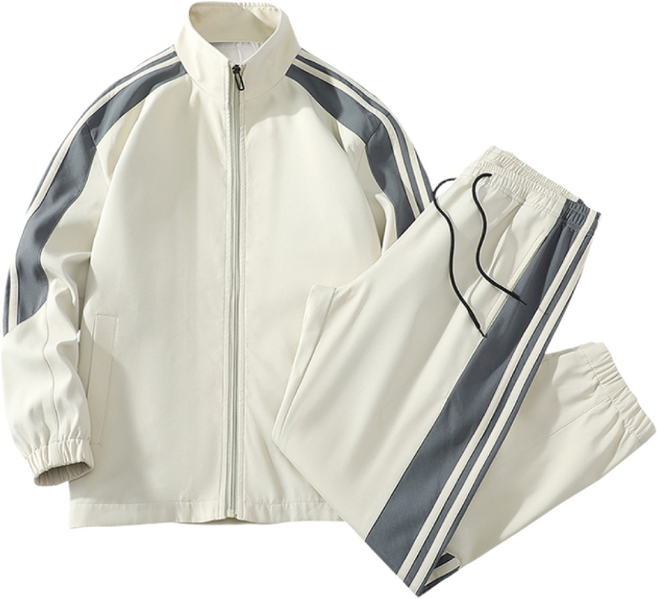 RCLET 남자 캐주얼 트레이닝 세트 빅사이즈 바람막이 점퍼 긴바지 코트 봄가을 재킷 + 바지