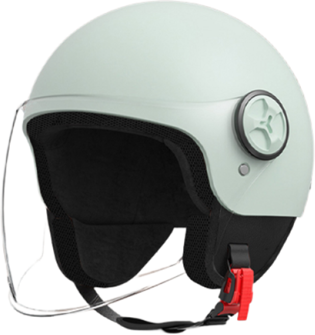 서브22 오토바이 스쿠터 메쉬 반모 헬멧, 블루