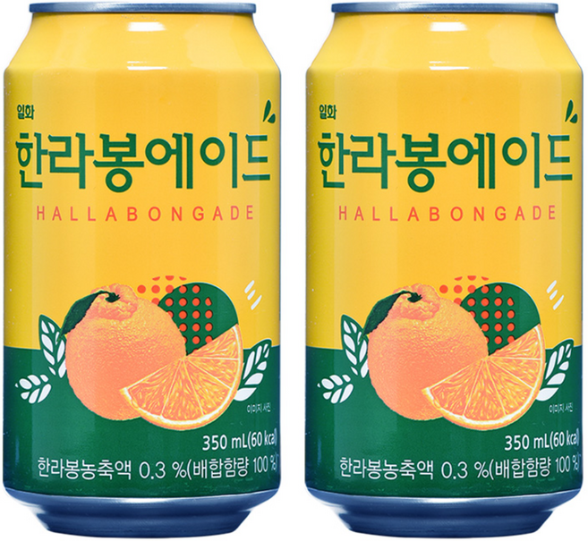 일화 한라봉에이드, 350ml, 144개