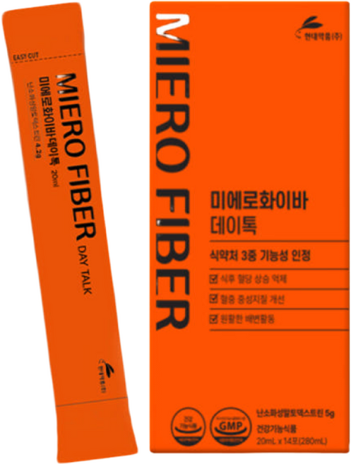 미에로화이바 데이톡, 5박스, 280ml