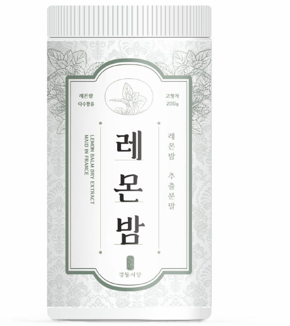 경동시장 레몬밤추출분말 대용량 200g, 1개