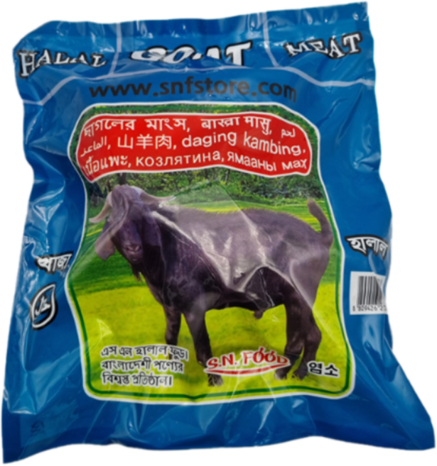 S.N. FOOD HALAL FROZEN GOAT MEAT 냉동 염소고기 모듬 1Kg 1개, 3kg