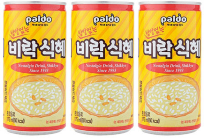 팔도 밥알없는 비락식혜, 175ml, 30개