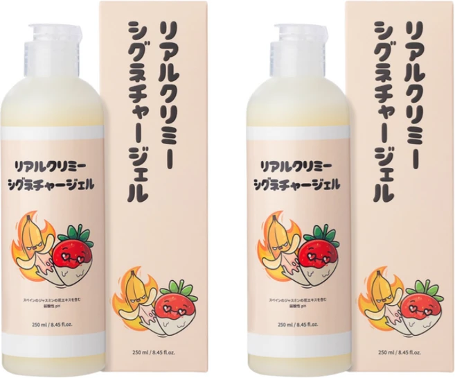 [디에스엘] 국내생산 바디젤 안심성분 고점도 약산성 리얼 크리미 시그니처 수용성 마사지 젤 [끊김 없이 오래가는 쫀쫀한 점도감] 자연 유래 추출물 함유, 2개, 250ml - 쿠팡