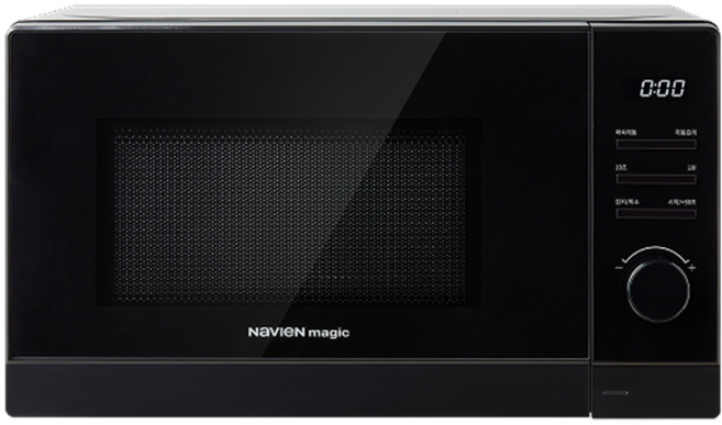 나비엔 매직 20L 버튼식 전자레인지 블랙, MWR-1411ET 블랙