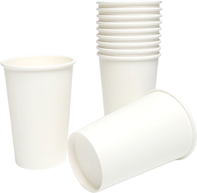 대성 천연펄프 13온스 무지종이컵 두꺼운종이컵, 500개, 1개