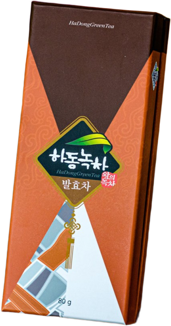 [지리산농부마을] 하동녹차 발효차 잭살차 홍잭살차 발효녹차 지리산 야생차, 하동녹차 발효차(잎차) 60g, 1개입, 1개, 80g