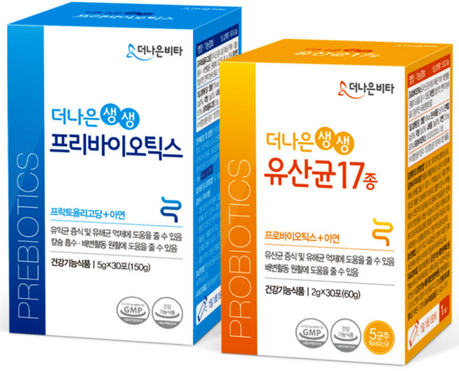 더나은생생 프리바이오틱스 + 유산균 1set (약국 정품) 당일배송, 1개, 150g