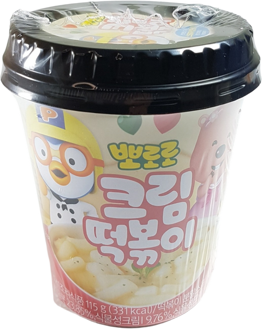 뽀로로 크림 떡볶이 115g, 1개