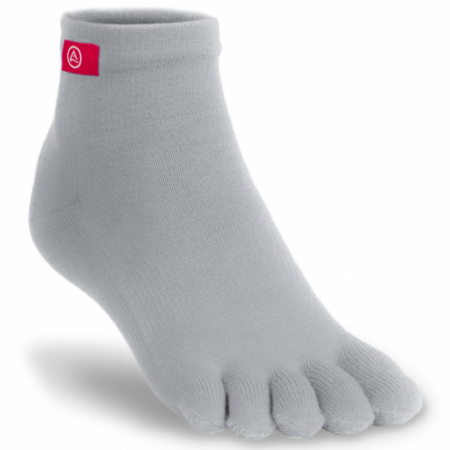 인진지 라이너 그레이 쿨맥스 이너 발가락 양말