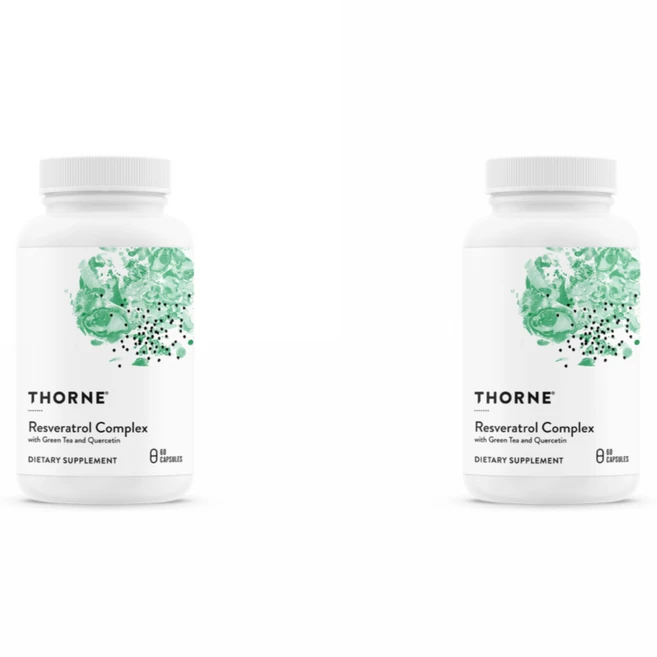 쏜리서치 폴리 레스베라트롤 SR 캡슐, 2개, 60정 - 쿠팡