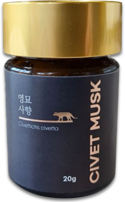 영묘사향 100%원료 고체액 머스크 사향단만들기 침향환만들기 사향 수제환만들기 분말형 가루형 고체형, 1개, 20g