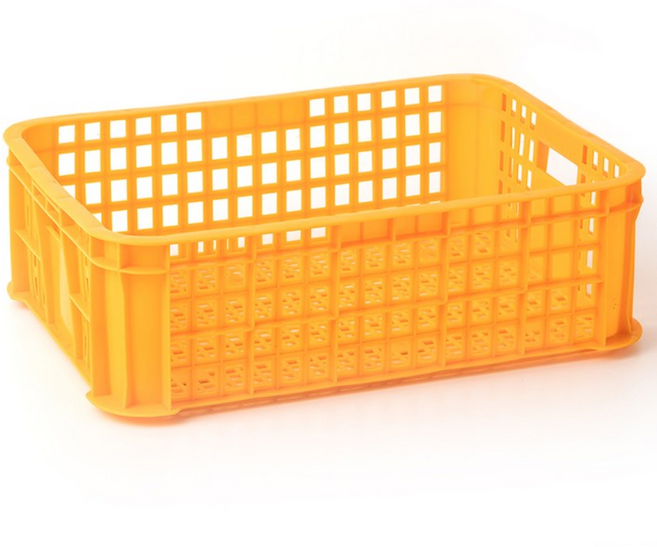 바른생활 계육상자 닭가구 닭 정육 운반상자, 10개, 노랑