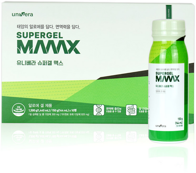 유니베라 슈퍼겔 W 1500g(150gX10병) 맥스피 신형, 150g, 10개