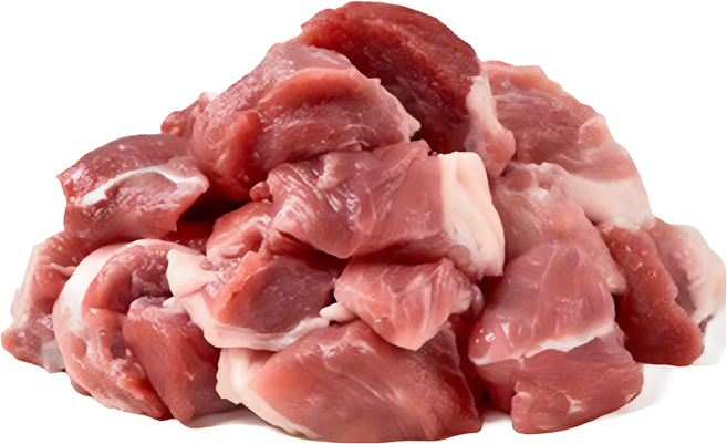 100%국내산 돼지고기 하이포크 한돈 냉장 앞다리 찌개용 500g, 1개