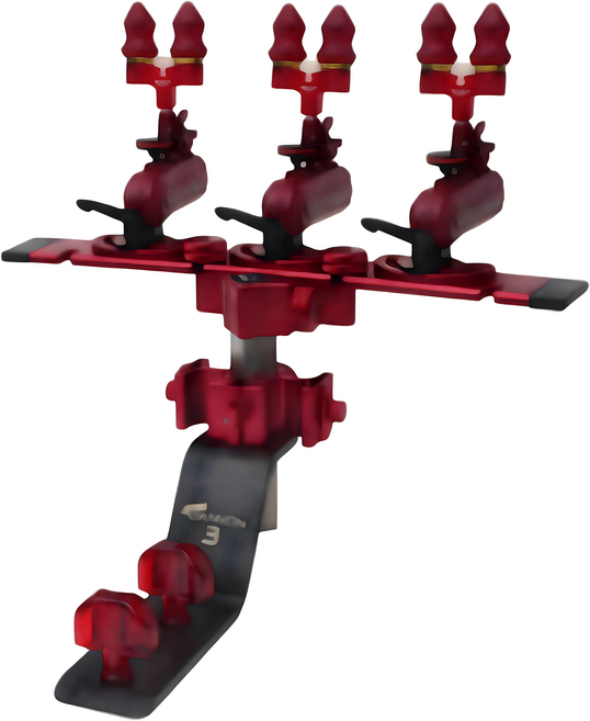 판야 캐논3단 받침틀(자립형)신상 정품 김포낚시 사은품증정, 블랙