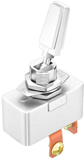 전투기 스위치 토글 AC/DC 12V50A 24V35A 2핀 고용량 고전압 산업용 공업용, 1개