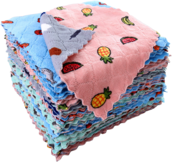 올웨일리 다용도 양면 패턴 주방 행주 랜덤발송 TSP1565, 30개