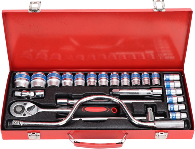 ITL 복스세트 복스알 렌치 소켓 24PCS (1/2), 1개