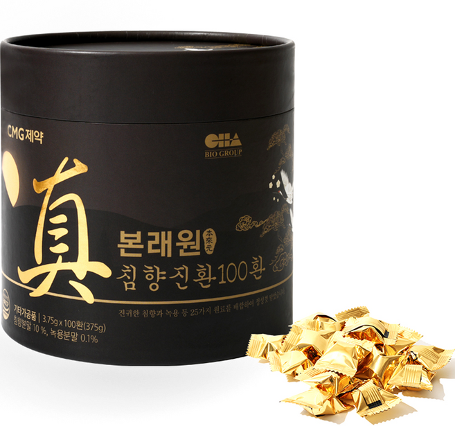 씨엠지제약 본래원 침향진환 100p, 375g, 1개