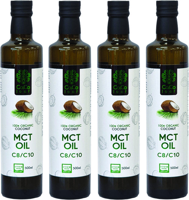 코코리프 유기농 MCT 오일 C8/C10 500 mL, 500ml, 4개