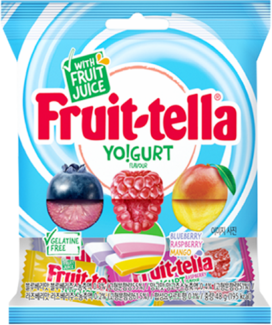 PB 후르츠텔라 요구르트향 48g, 1개