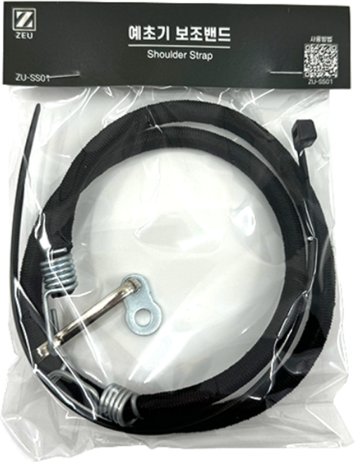 ZEU 국산 예초기 보조밴드 어깨끈 보조끈 멜빵 예초기날 무게경감 탄력고무줄, 1개