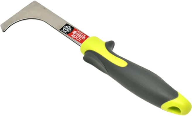 가든쿡 스텐 틈새 잡초제거기 L형 /잔디 보도블럭 사이 잡초 제거기 구석진곳 정원관리 낫, 1개