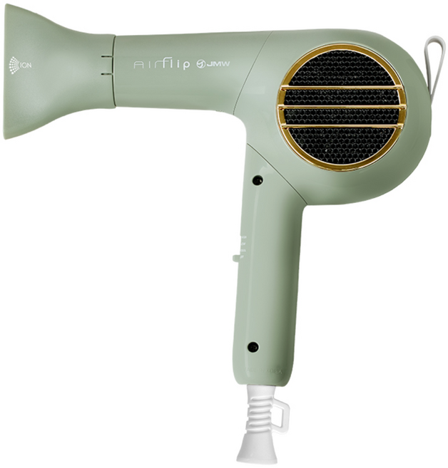 JMW 에어플립 고성능 항공모터 접이식 헤어 드라이기 1700W, MCF5A01A, 레트로그린