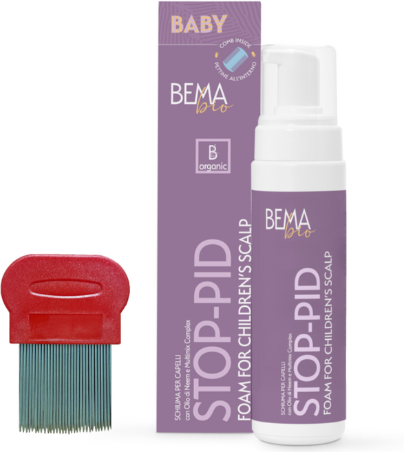 스텐참빗 머릿니 서캐제거빗 이태리 어린이 두피클리닉샴푸200ml 세트, 1개, 200ml