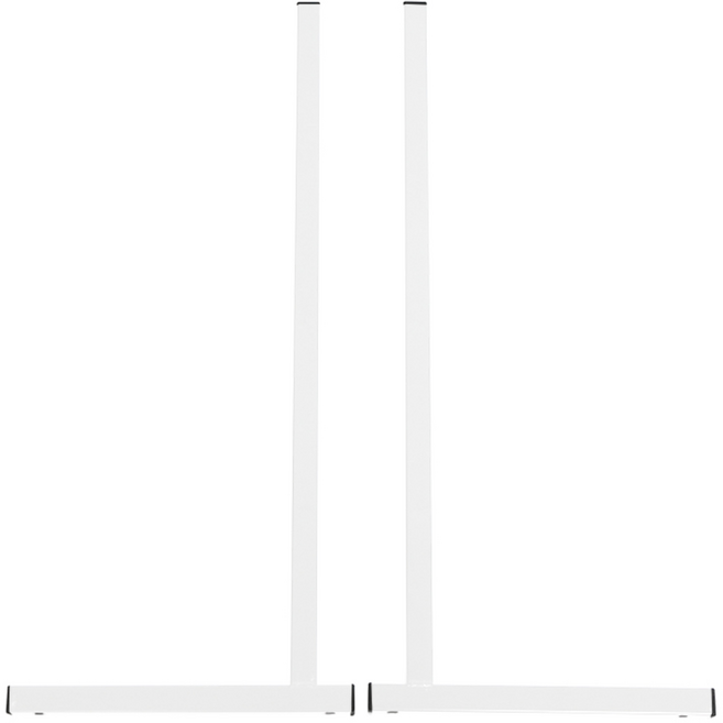 JNCP 타공판 L자기둥 60cm, 화이트, 1개