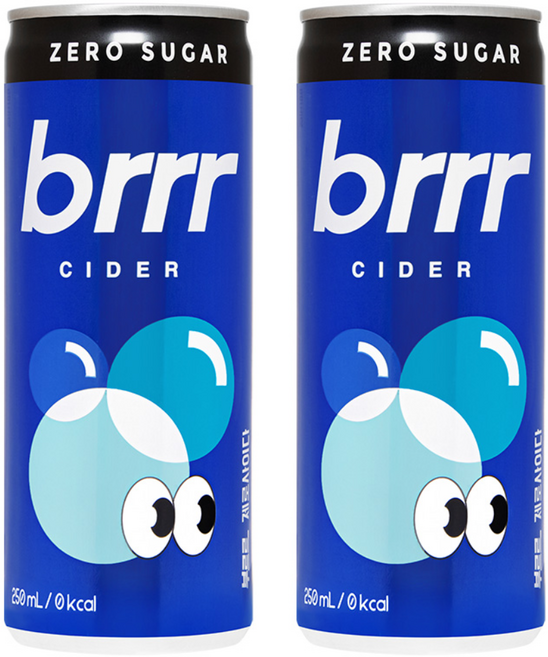 부르르 제로사이다, 250ml, 60개