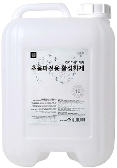 공간케어 초음파식기세척기세제 초음파활성제, 13L, 1개