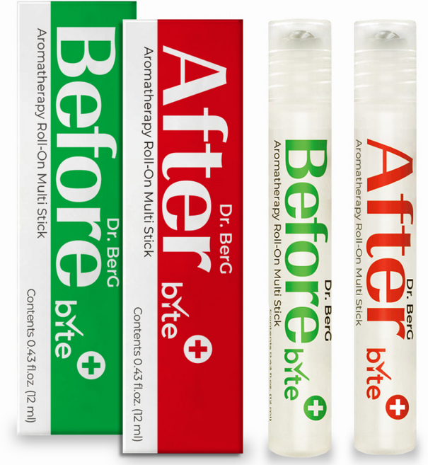 닥터버그 애프터바이트 비포바이트 아로마 롤온 스틱 세트, 1세트