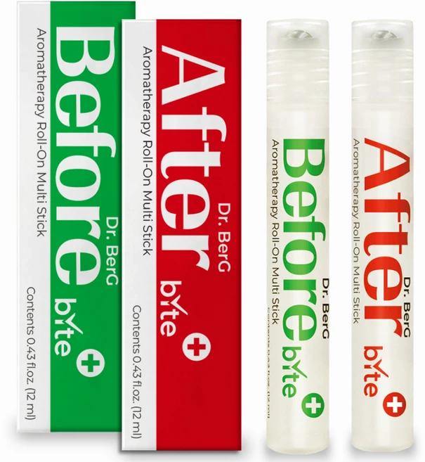 닥터버그 애프터바이트 비포바이트 아로마 롤온 스틱 세트, 1세트 - 쿠팡